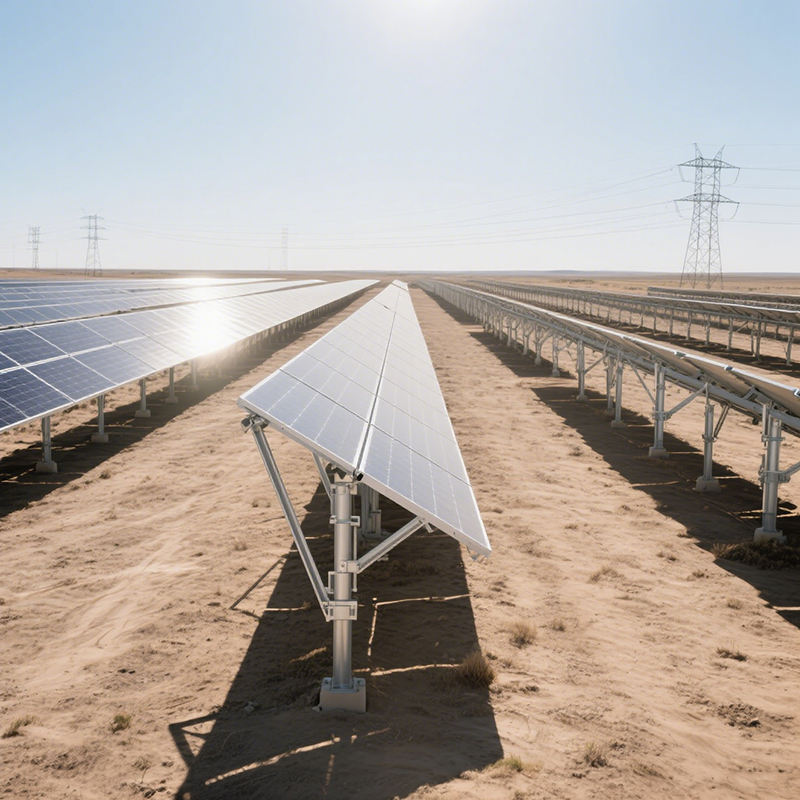 براکت های نصب خورشیدی مقاوم در برابر آب و هوا - مقاوم در برابر باد و خوردگی، مقاوم در برابر بار برف