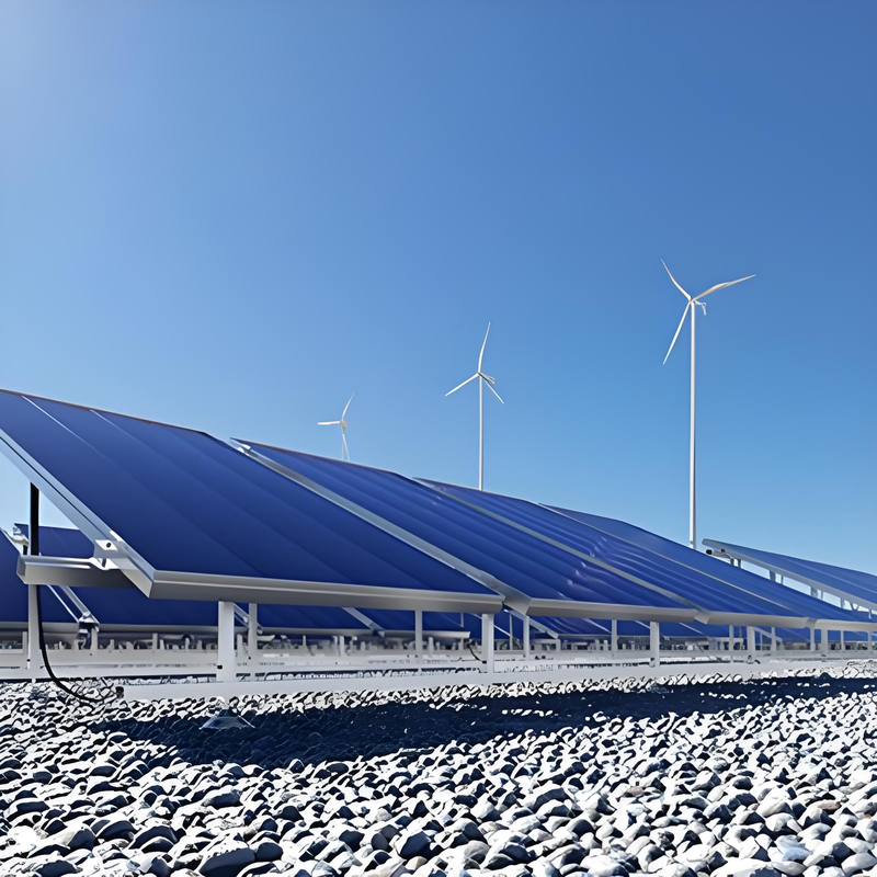 پایه‌های نصب خورشیدی زمینی برای نیروگاه‌های خورشیدی PV در مقیاس بزرگ و تاسیساتی با اجزای فولادی گالوانیزه گرم