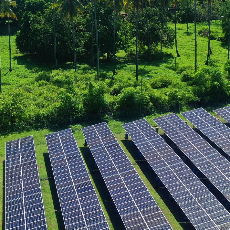 قاب براکت PV مقاوم در برابر بادهای شدید مخصوص زمین، تحمل بار سنگین و ضد خوردگی