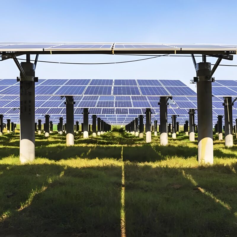 براکت های نصب خورشیدی زمینی طراحی شده برای تاسیسات خورشیدی بزرگ با مونتاژ و تنظیم آسان در محل